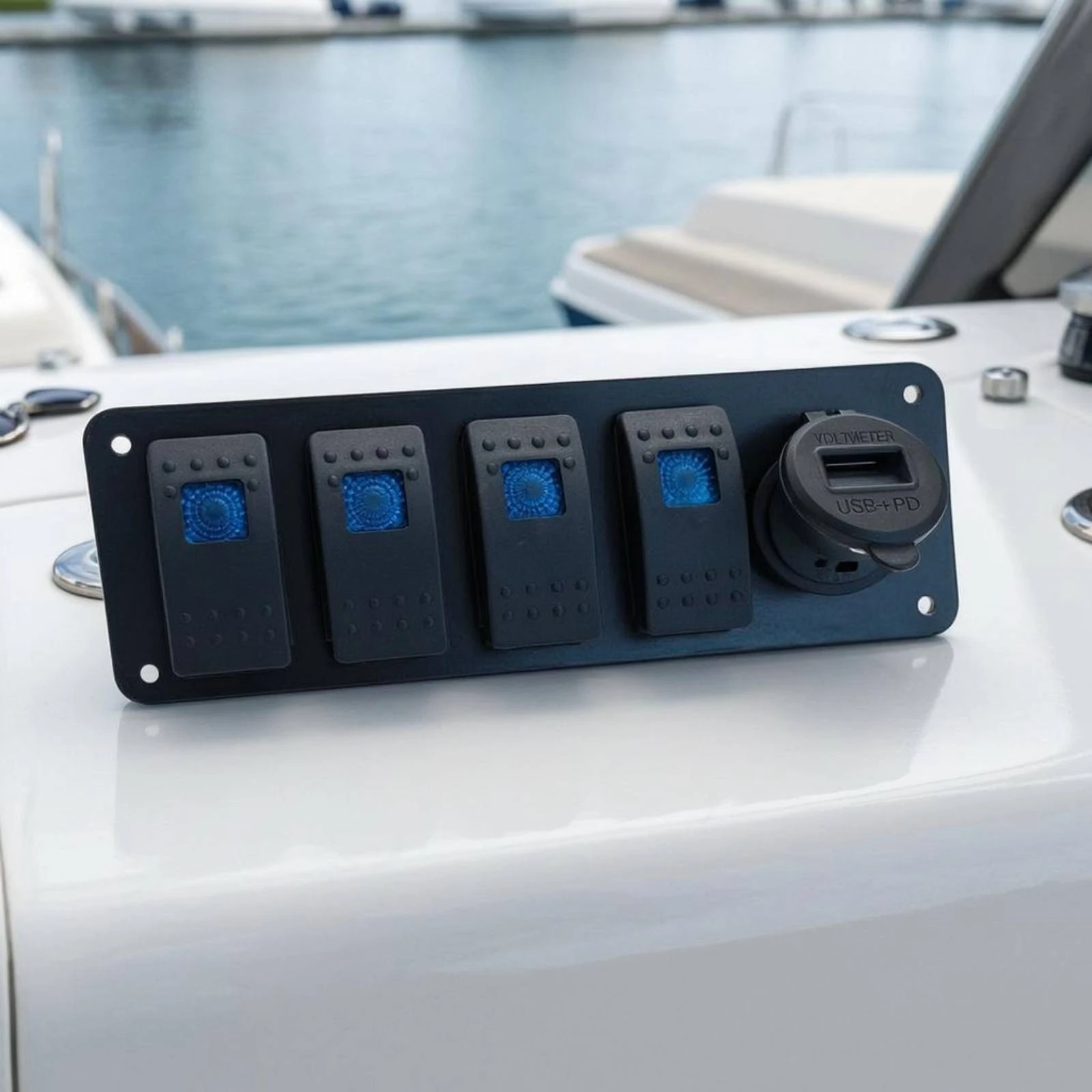 Bilge Pump Buoyant Control Automatic Bilge Pump Aquatic Toggle Control Panel Ignition Protected for RV