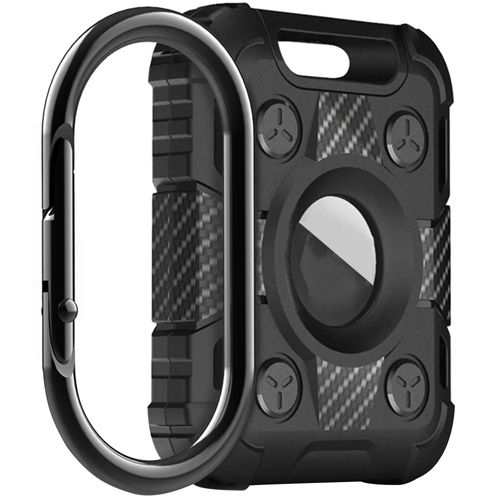 

Case Lightweight TPU Cover Shell Protector Black Abs Waterproof Sealing Ring Anti Theft Screw Lock Stylish Metal Buckles