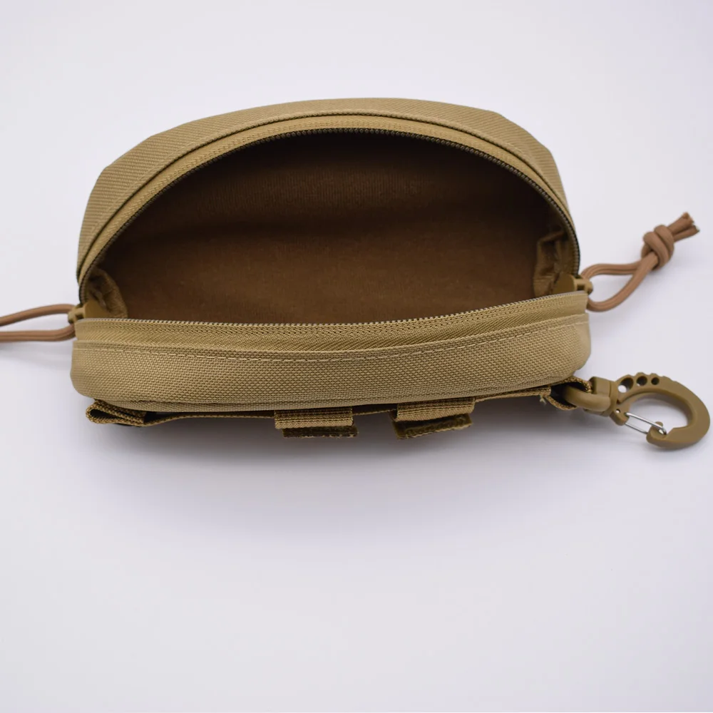 Portable Tactical Glasses Pouch, Protective Eyeglass Storage Bag for Outdoor