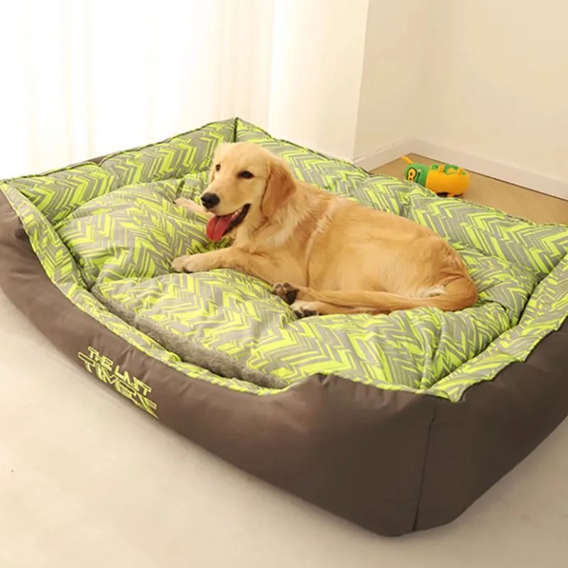 Dog Sleeping Winter Floor Mat Removable Washable Pet Seasons Universal Kennel Winter Large Dog Caseta Perro Home Furniture