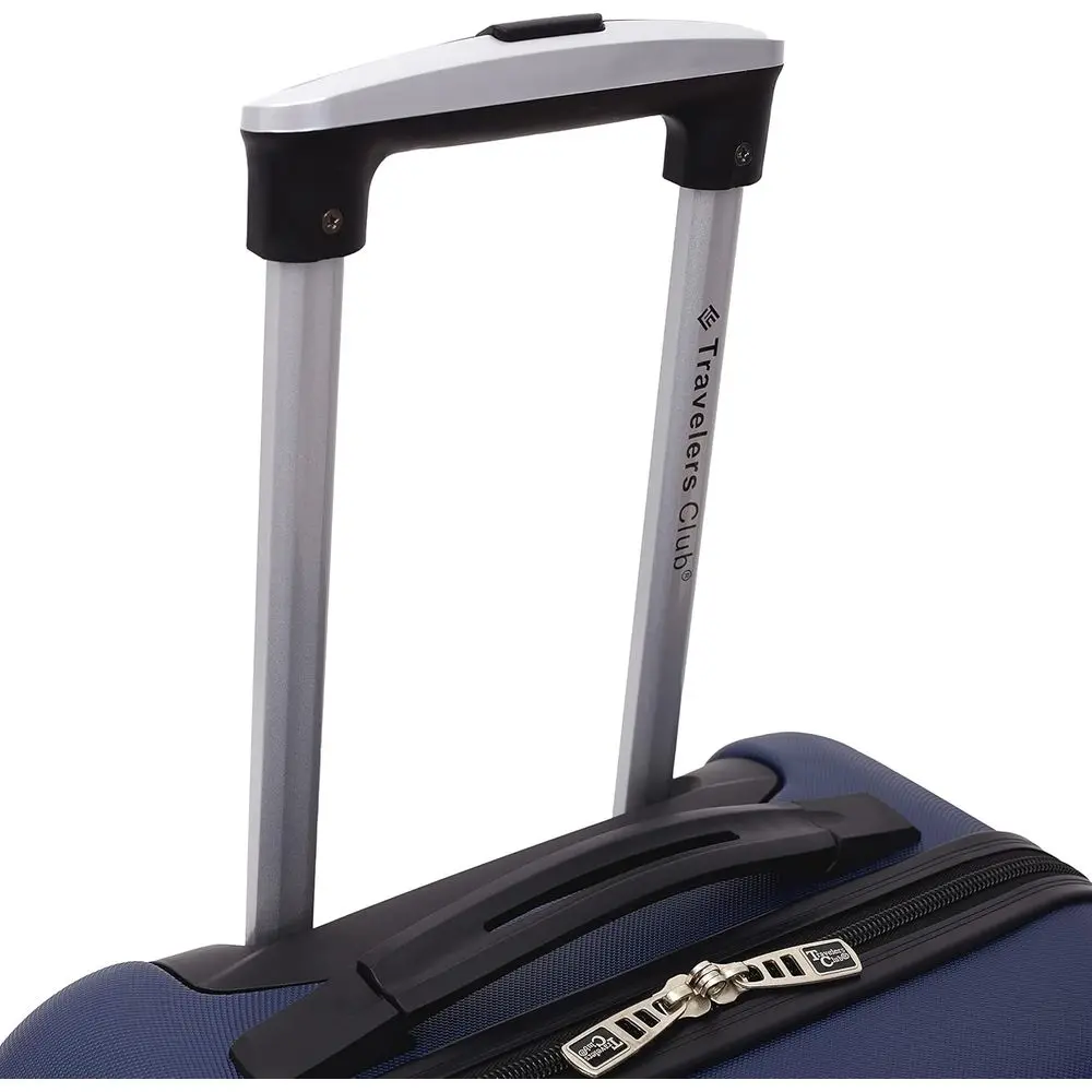 Cosmo Lage Travelers Club Luggage, 20 Navy Blue