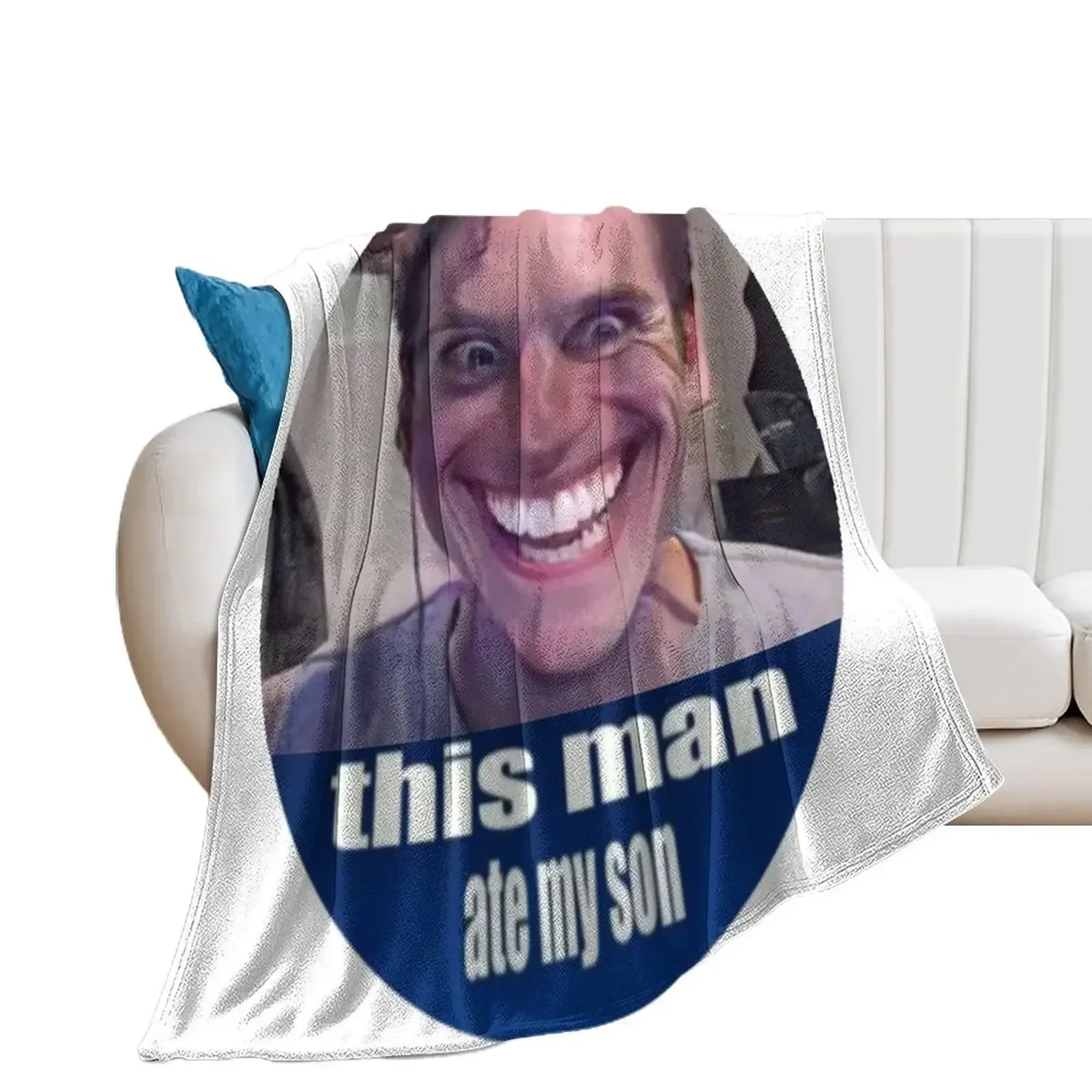 jerma ate my son Throw Blanket Cute Luxury Brand Blankets