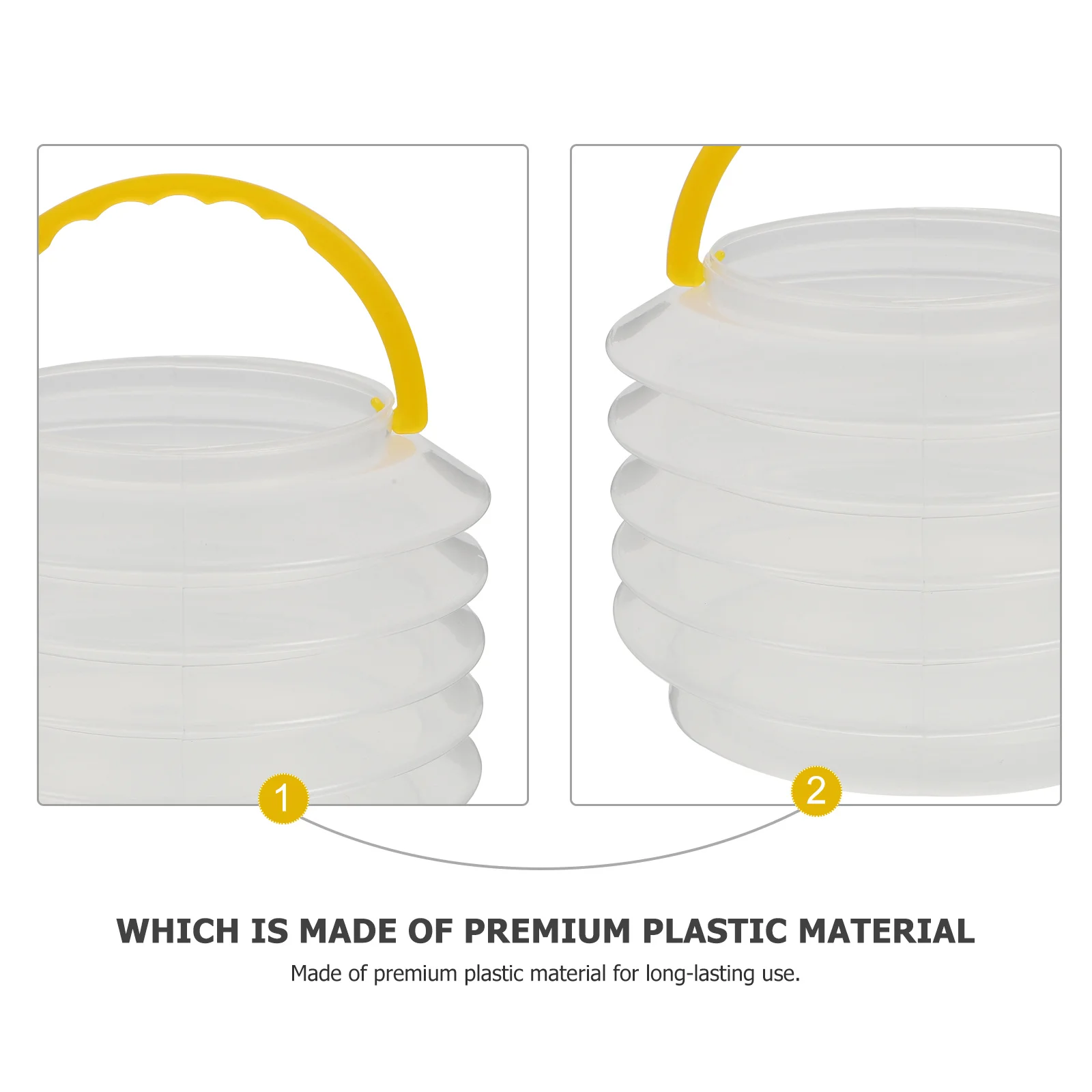 2 قطعة غسالة فرشاة المحمولة للطي الطلاء الفضاء إنقاذ الفن طالب العرض القلم تنظيف دلو لأدوات الطلاء