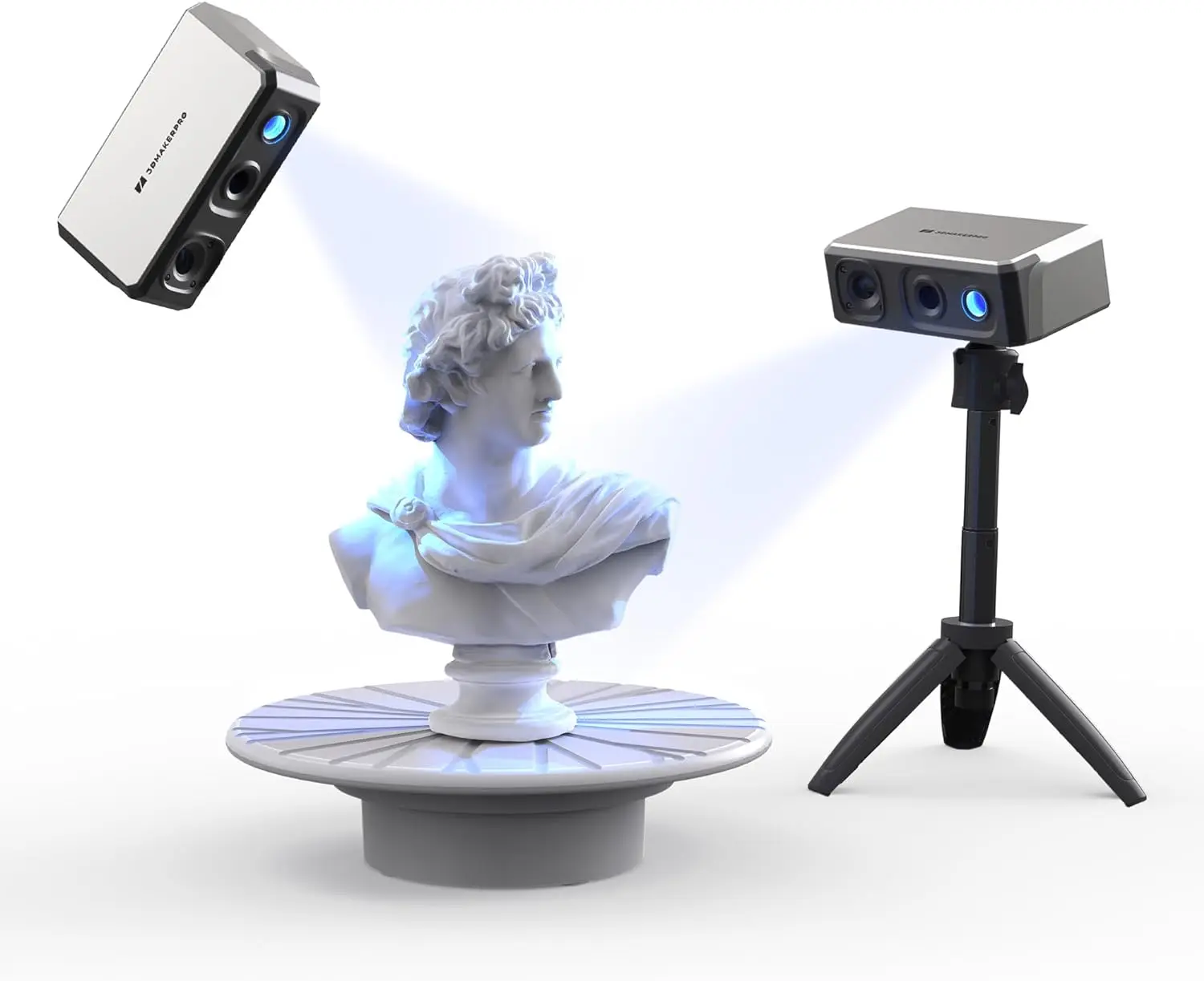 

NOVA3D Printing Handheld Scanner for 0.02mm Precision10FPS Scanning Speed Full Color 3D Model Scanning for Android/iOS/Win10