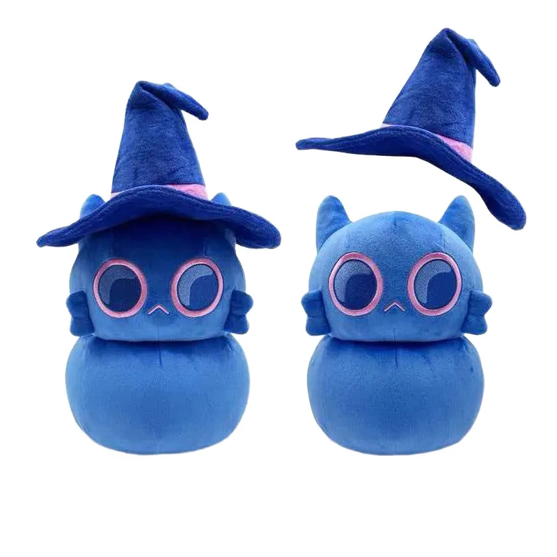 

Плюшевая кукла Game Mistpaw Ravine: Милая синяя кошка Mistpaw Ravine, мягкая игрушка, коллекционный сувенир, подарок на день рождения