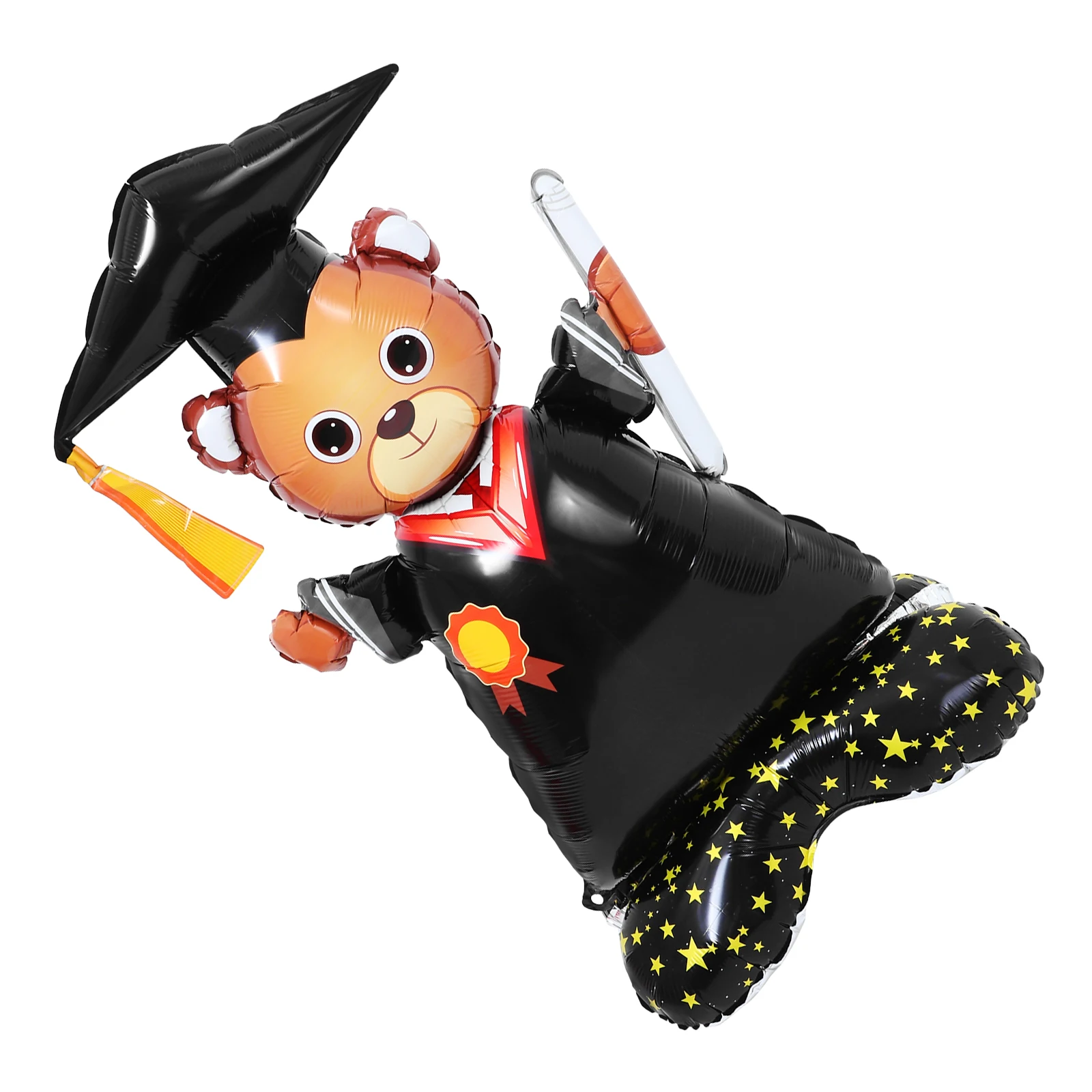 

Super Sized Bear Shaped Graduation Balloon Standing Foil Graduation Party Decor Photo Backdrop Bear Shaped Balloon