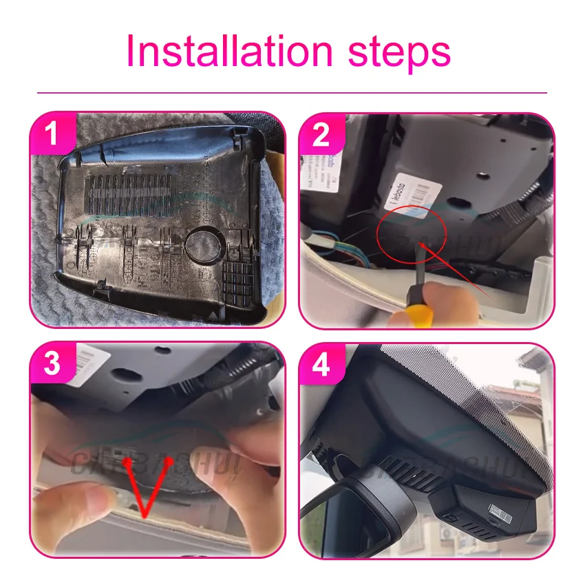 Kamera samochodowa 4K HD z WIFI do Mazda CX-5 CX-4 CX5 CX4 2018-2023 z kierownicą po lewej stronie, rejestrator jazdy, Dashcam, Car Dvr