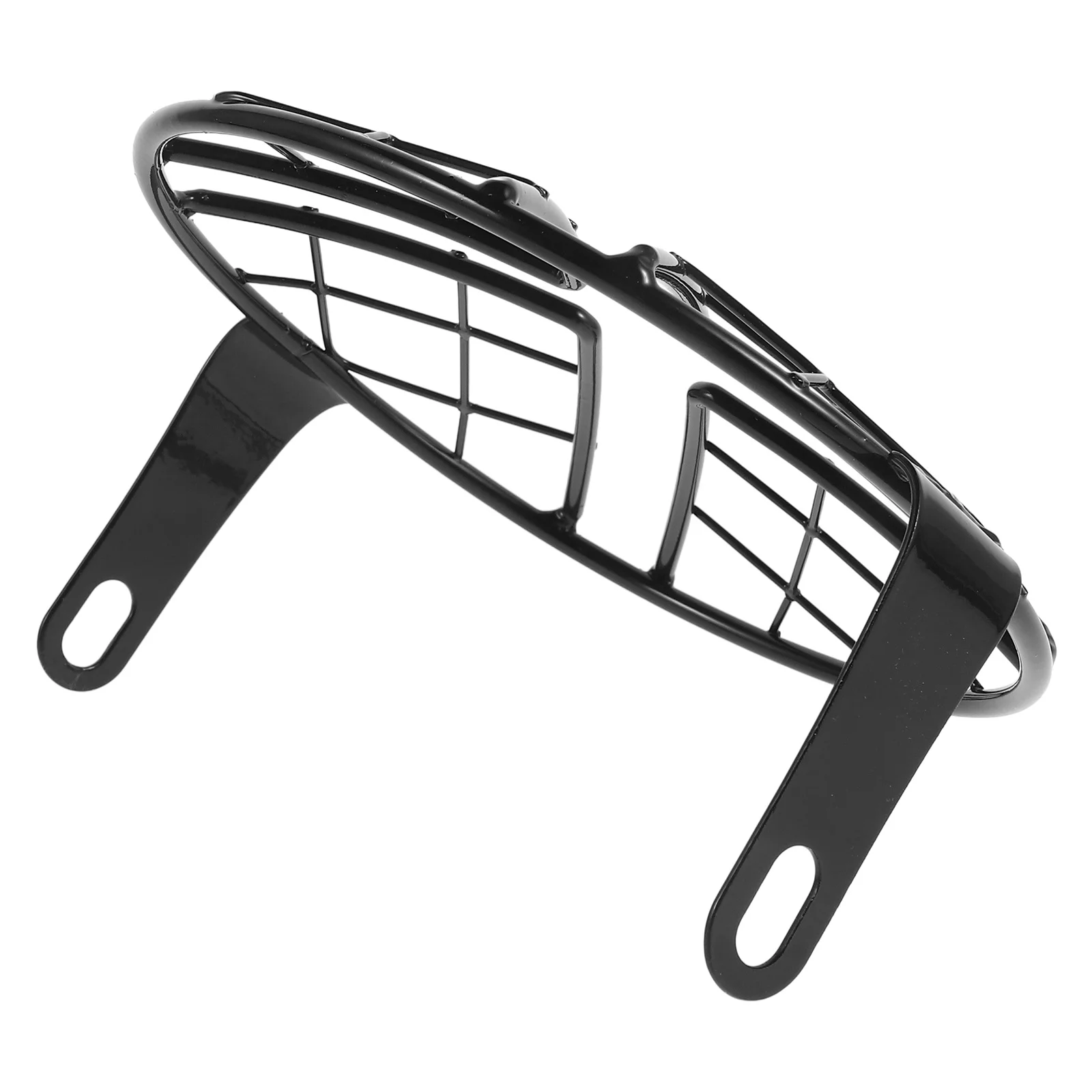 

Сетчатая решетка для фар мотоцикла, защитная крышка, универсальная черная прочная металлическая легкая установка, стильный прочный вид