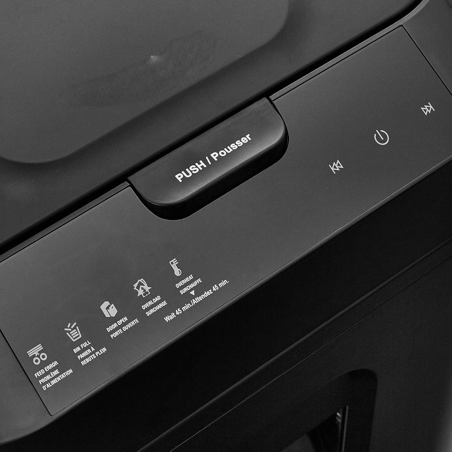 150 Blatt Auto feed Micro Cut Akten vernichter, schwarz