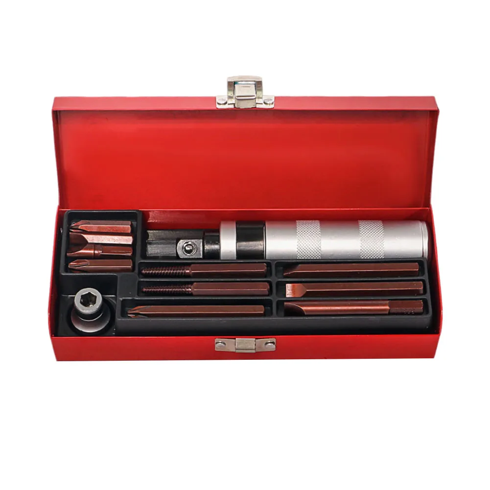 12PCS Screwdriver Set Manual Driver Bit Kit For Removing Disengaging Rusted Fasteners Bolts Nuts Home Garden Hand Tools