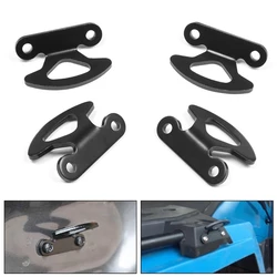4Pcs Multipurpose Trailer Truck Bed Cargo Tie Down Anchors Hooks Cargo Fixing Brackets Holders for F150 Pickup Secure Hauling