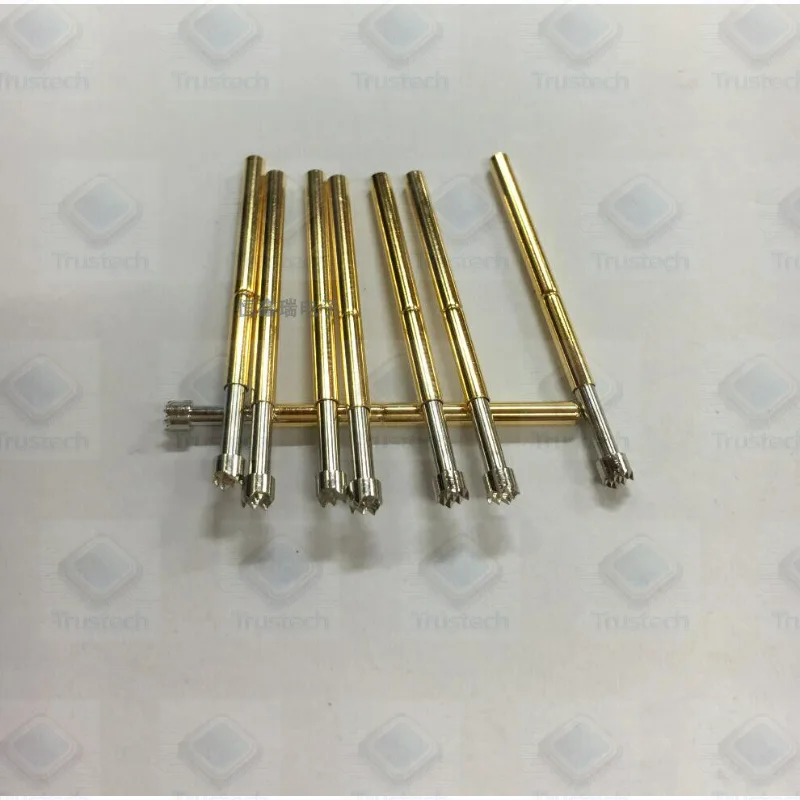 Original 50pcs probe P125-H PA125 PCB spring test pins 2.0MM conductive nose pins