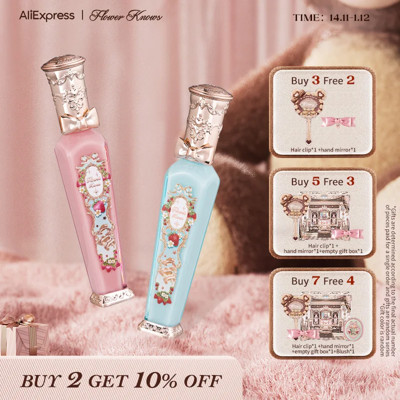 

Крем-помады Flower Knows Strawberry Rococo Series Cloud для губ 3,5 г