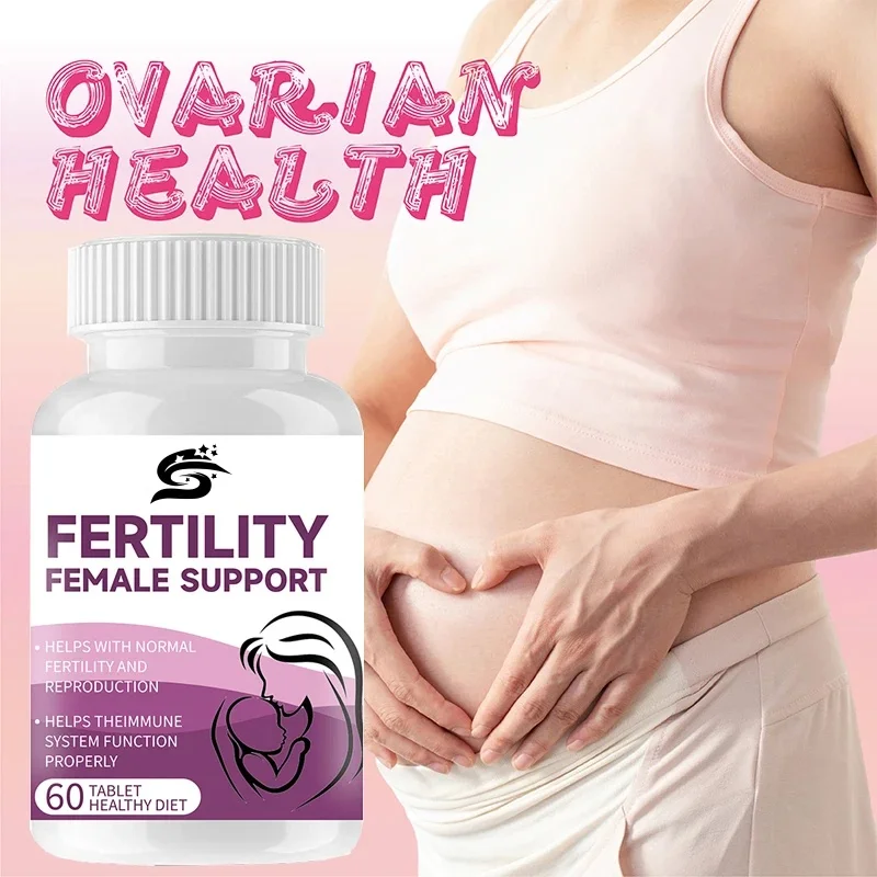 Women's Fertility 60 Capsules - Red Ginseng,angelica Sinensis, Ginseng - Helps With Normal Fertility And Immune System Operation