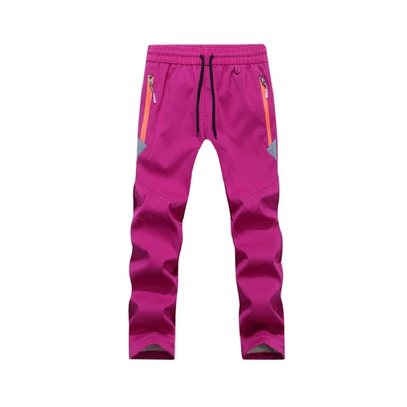 Boys Brand Girls Winter School Hiking Pants Warmth Fleece Padded Waterproof Trousers Children Outerwear Kids Outfits 4-16 Years