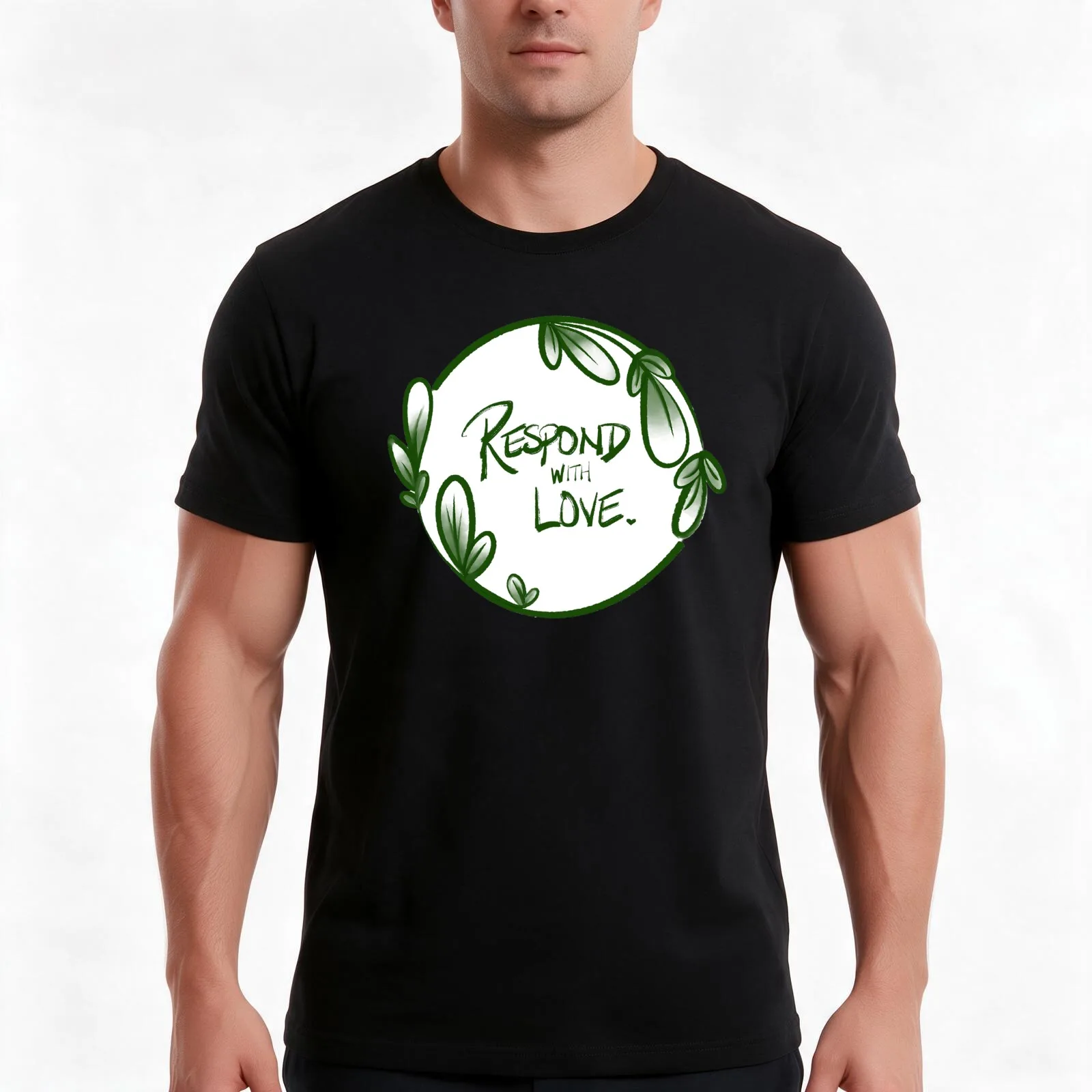 Respond With Love: Raising Support for Ayesha Rouser T-Shirt, Summer Casual Cotton Tee, Oversized Streetwear Tops, 100% Cotton