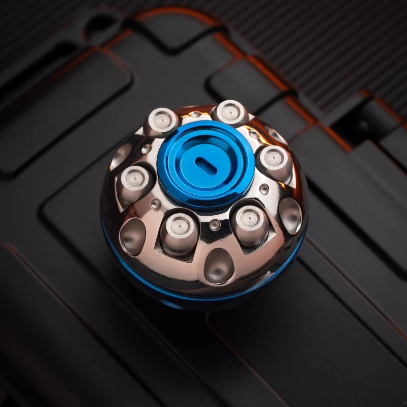 【とろろ】42.COSMO Death Star　チタン製　フィジェット 42. COSMO Toujie EDC New Material Death Star Mechanical Metal