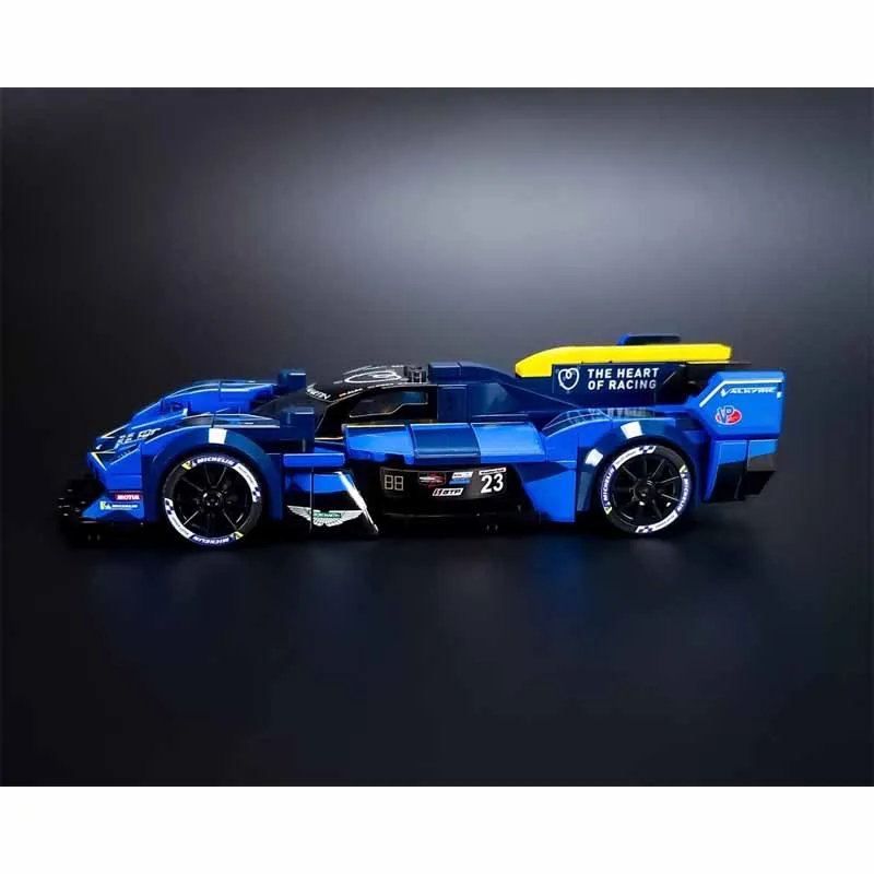 

MOC-251472 New Super Sports Racing Car Building Block Model, 327 Parts, Toy Gift for Boys, Children's Birthday and Christmas