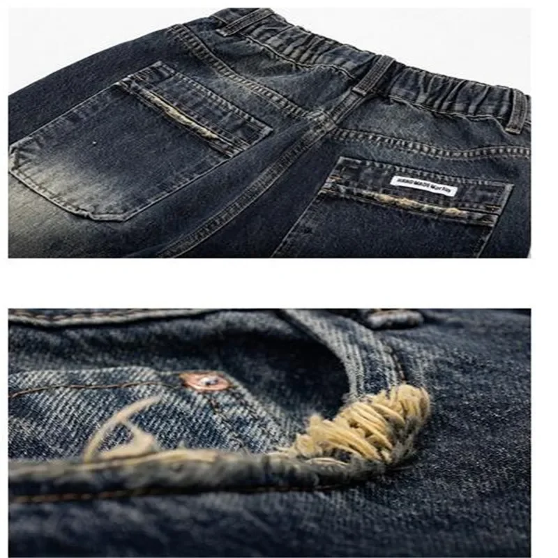 High Waist Women's Jeans Harajuku Vintage BF Style Streetwear All-match Loose Fashion Femme Wide Leg Denim Trousers