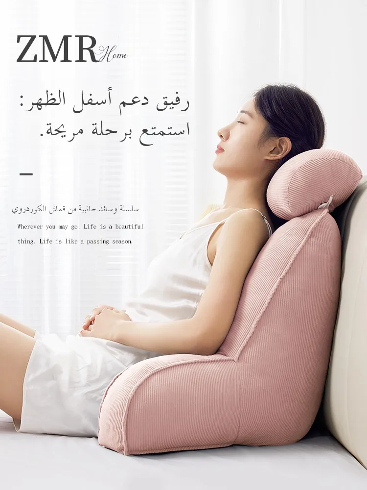 

Modern Simple Mobile Phone Playable Bede Pillow Soft Barest Ne And Waist Protection Sofa Movable Home Use Cuion