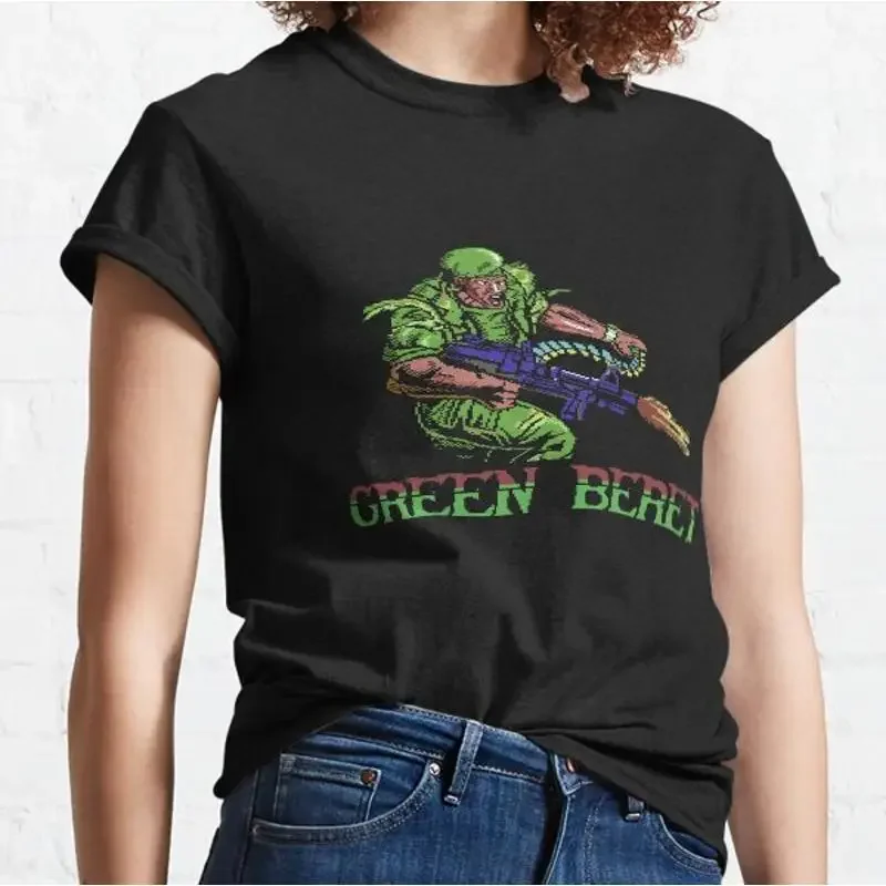 Green Beret For C64 And Other Home Computers Classic T Shirt