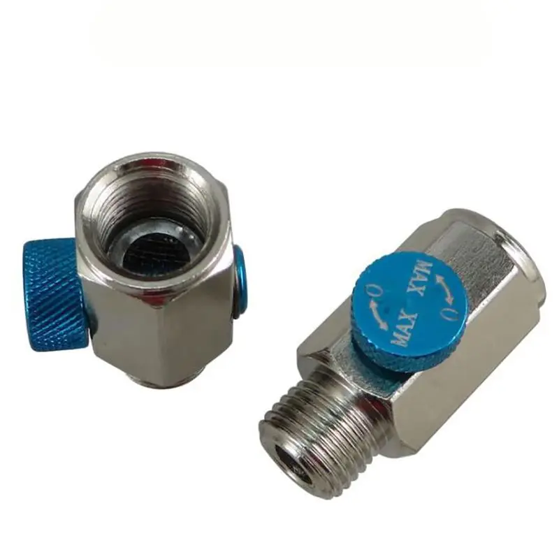 Air Pressure Regulator давления,1/4Thread,Built-in Dust Filter,Air Flow Valve Regulator Air Adjustment Switch for Pneumatic Tool