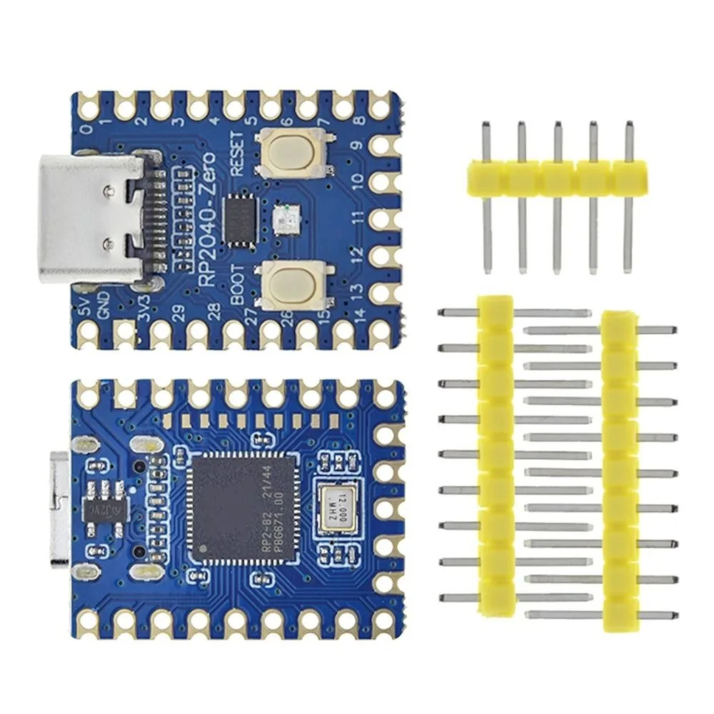 2MB Flash RP2040 Development Board Zero Form Factor RP2040 Chip Microcontroller Development Board PICO Compatible