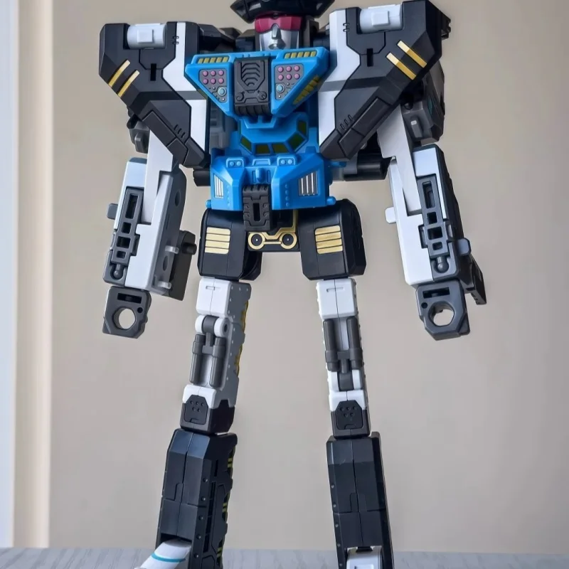 

Brand New Genuine 52toys Beastbox - Arbitrator 4/1 Team Combination Robot Transformable Toy Movable Model Christmas Gift