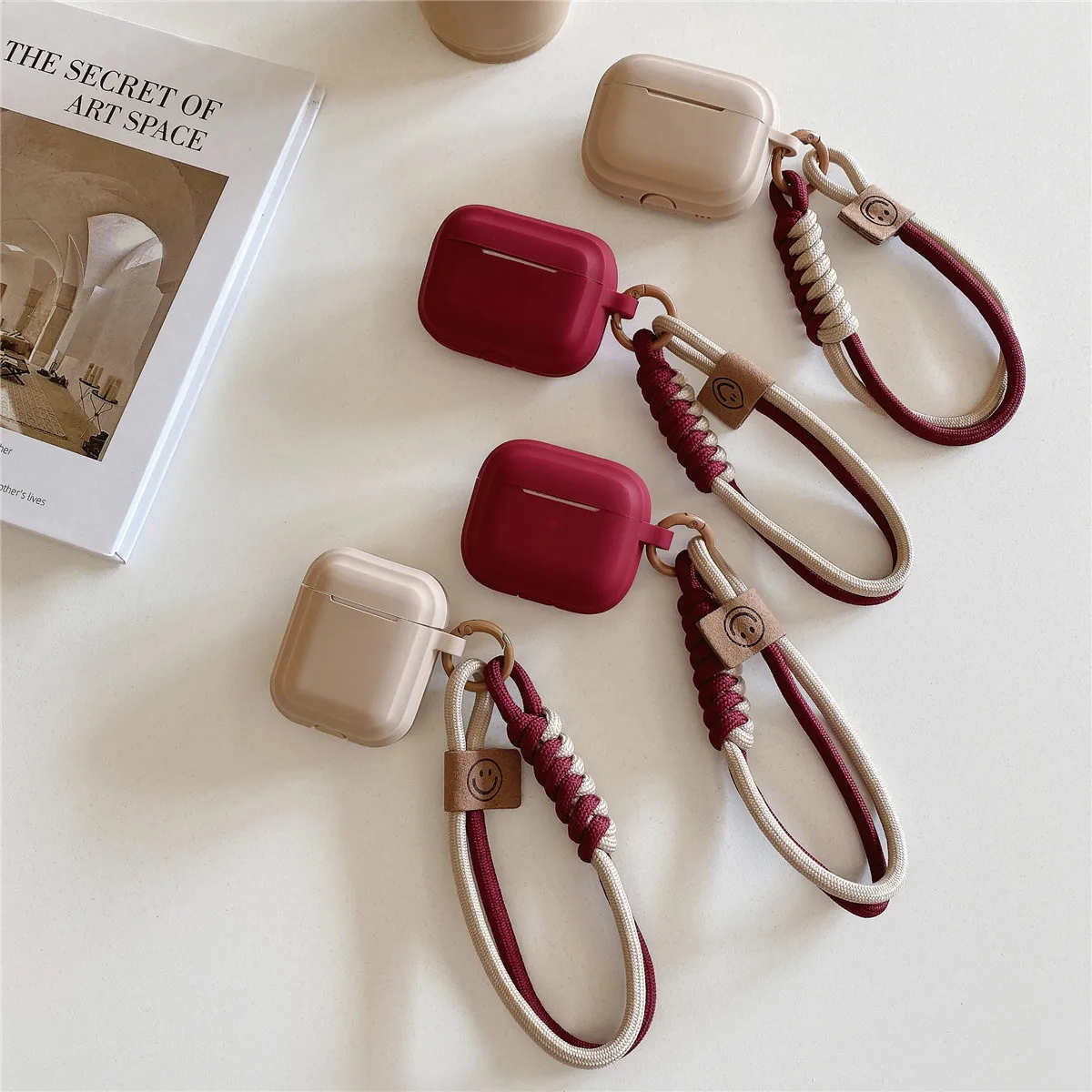 Cute Puppy Pattern Dog Earphone Cases for Apple AirPods 1/ 2/ 3/ Pro/pro2 Protective Cover Headphone Accessorie Protective Box