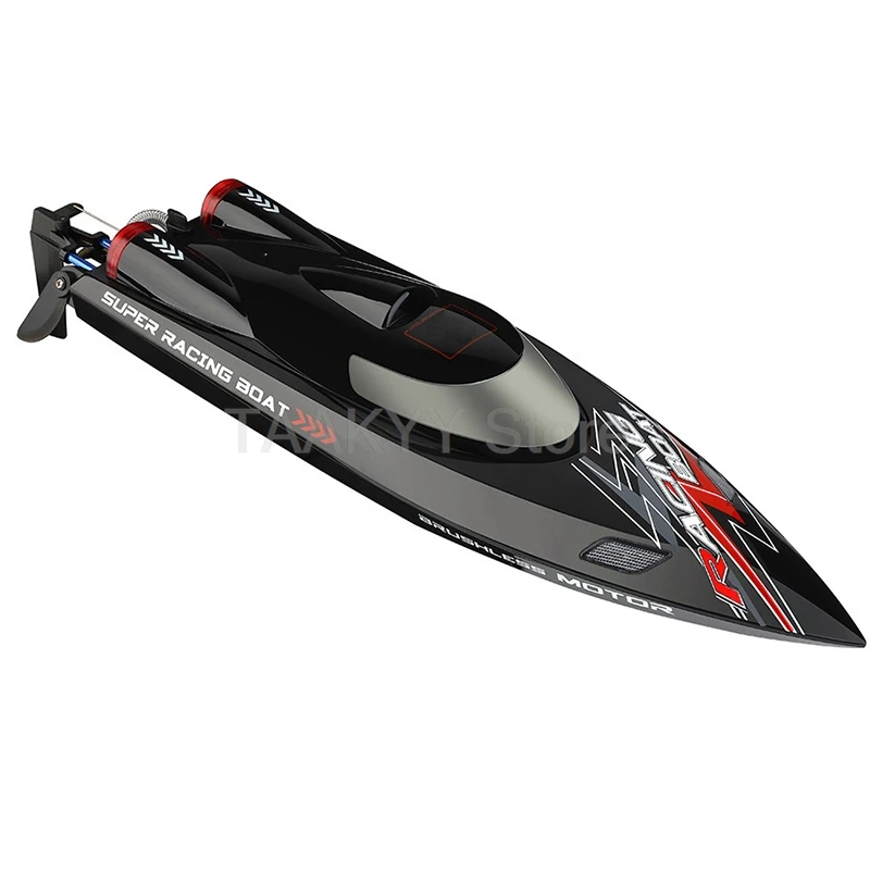 High Speed RC Boat 55km/h Remote Control Racing Ship Water Speed Boat 2.4GHz Low Battery Alarm RC Boat Toy Gift for Kids Adults