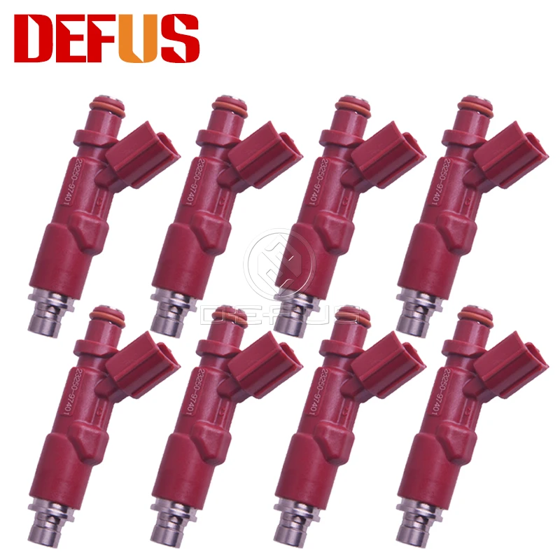 

DEFUS 8Pcs 23250-97401 Automobile Parts Injectors Fuel Injector Injection Nozzle Inyector De Combustible for Toyota Terios