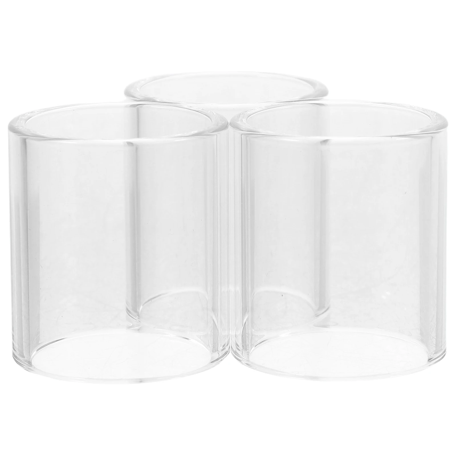 

3 Pcs Guitar Slider Glass Finger Electric for Electrical Slides Accessories s