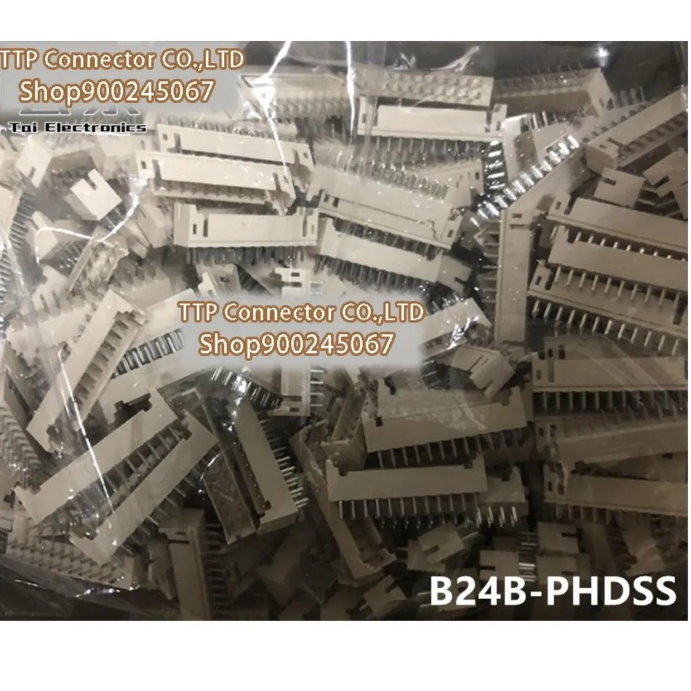 10pcs/lot Connector B24B-PHDSS  24Pin 2.0mm Leg width 100% New and Origianl