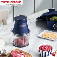 Morphy Richards Meat Grinder Electric Chopper Fast Chopping Mincer Wireless Food Processor Egg Cream Stirring 2000mAh Battery