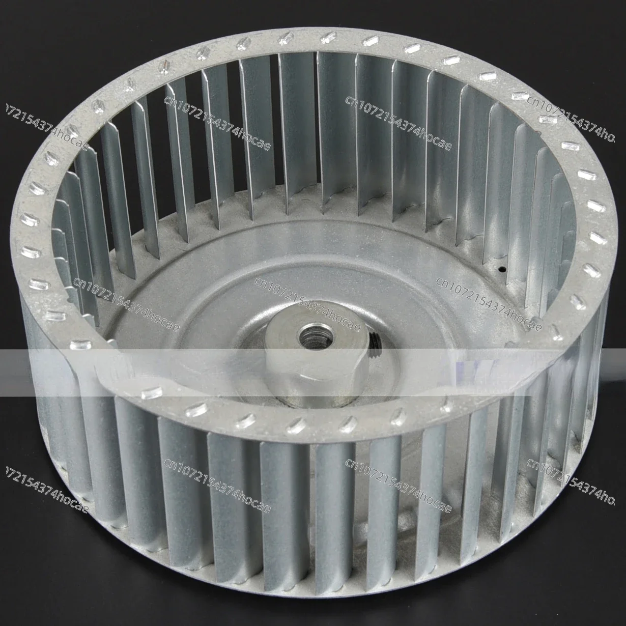 Diameter 133mm * height 52mm inner hole 8mm 6mm aluminized steel centrifugal impeller for motor fans