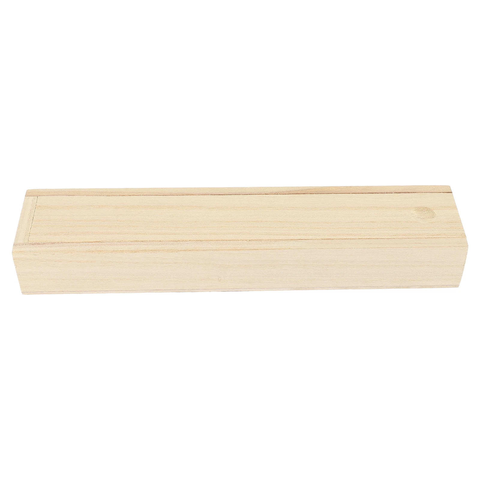 

1pc Wooden Storage Jewelry Boxes Sliding Lid Small Wooden Box Wood Jewelry Box Organizer Trinket Storage Case Earring Bracelet