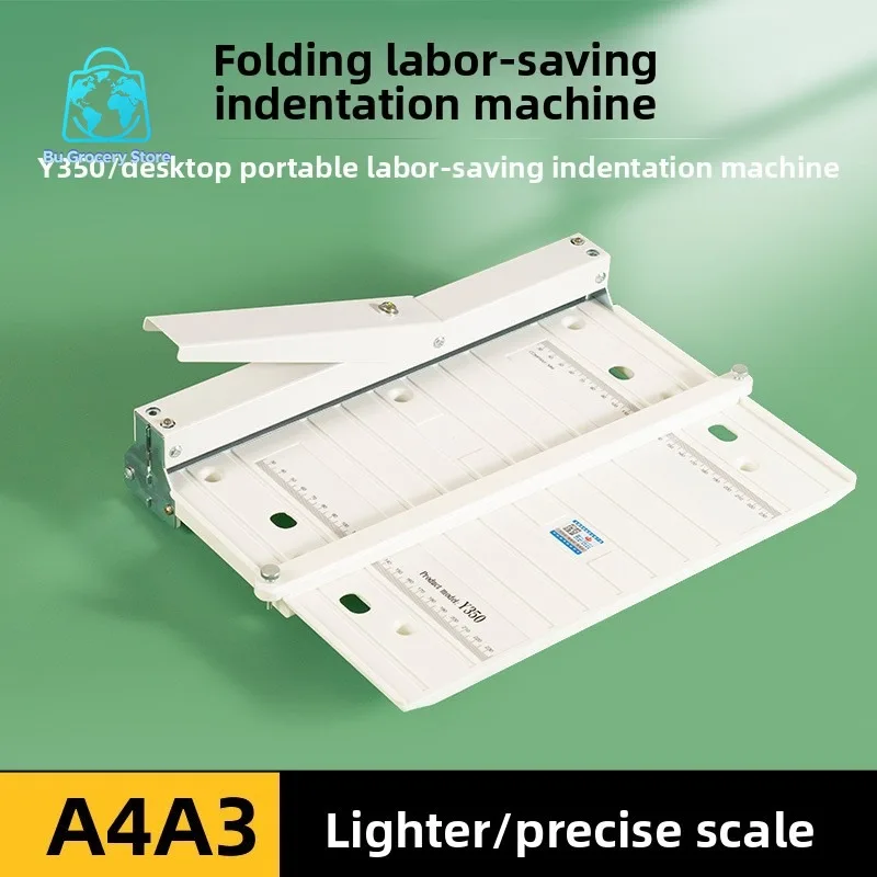 Manual Creasing Machine 460 Small 35CM Bid Binding Cover Book Spine Line Business Card Greeting Card Album Creasing Machine