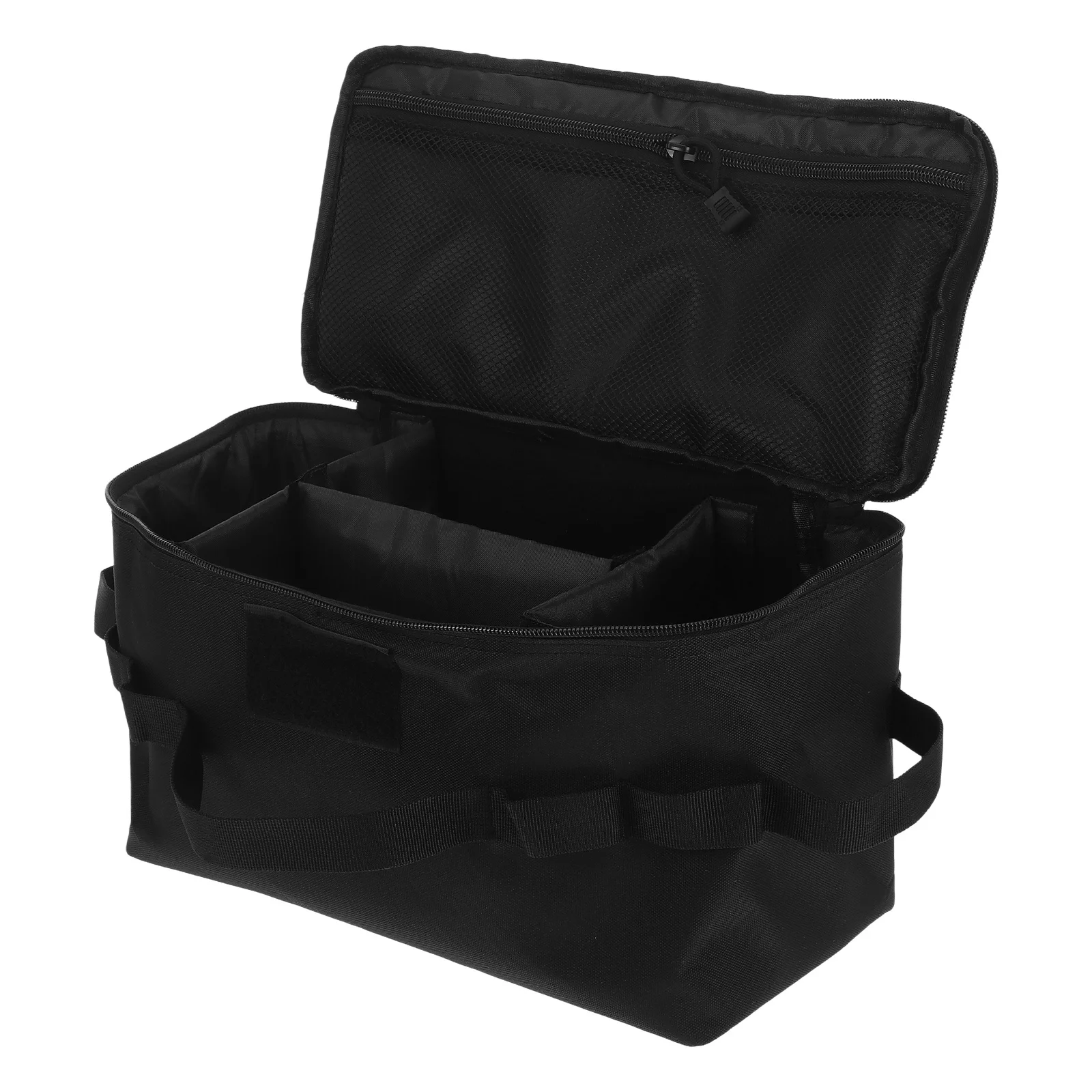 

Large Capacity Foldable Tool Tote Bag Durable Oxford Cloth Organizer For Hardware Electrical Tools Storage Compartments Handheld