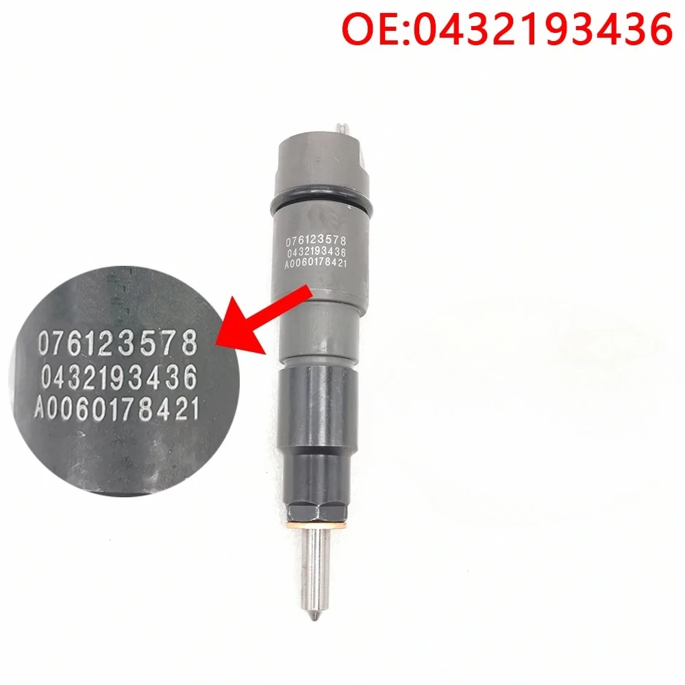 

High quality New For 0432193436 0432193476 0432193483 A0060177521 Common rail diesel fuel injector