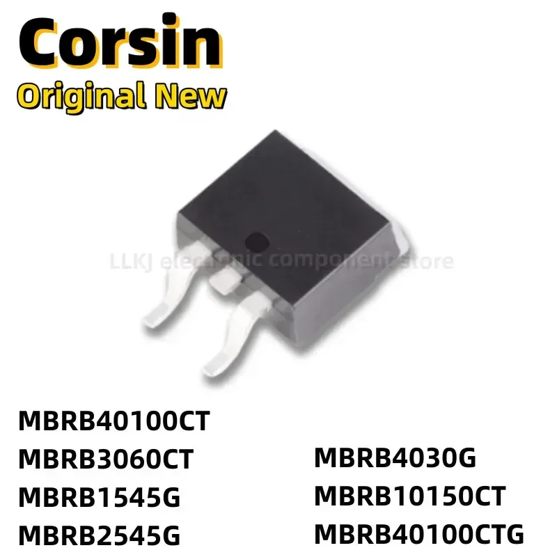 1pcs MBRB40100CT MBRB3060CT MBRB1545G MBRB2545G MBRB4030G MBRB10150CT MBRB40100CTG TO263 MOS FET TO-263/