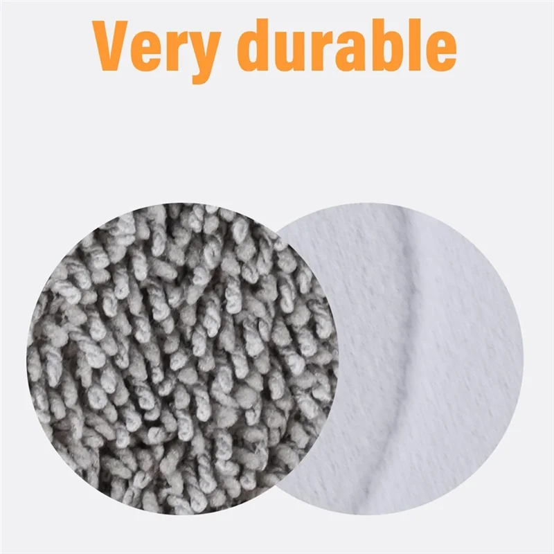 

FGGS-10Pcs Mop Pads For Roborock Q Revo/Qrevo Maxv/Qrevo Pro/Qrevo S Vacuum Cleaner Parts Washable Microfiber Mop Cloth