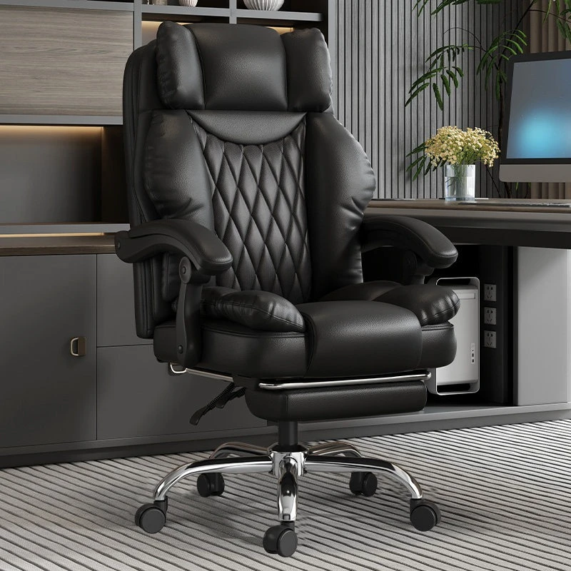 

Home comfortable Office chair sedentary Lifting reclining engineering Leisure boss chair ergonomic fauteuil de bureau Furniture