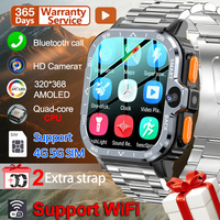 For Huawei SmartWatch Android ios GPS Video Voice Wi-Fi Call Messaging HD Dual Cameras 4G Sim Card WIFI Men's Smart Watches 2025