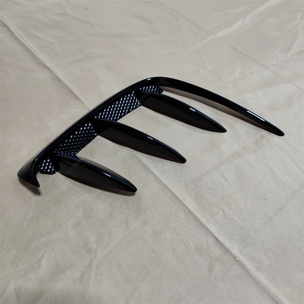 Auto Styling Für Mercedes Benz W176 A200 A250 A260 A45 AMG 2013-2018 Fließheck Hinten Lip Spoiler Splitter canards Schwarz ABS – Detail 10