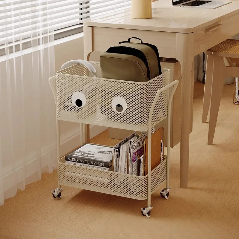 Nordic Storage Rolling Cart Designers Modern Storage Creativity Salon Trolley Bedroom Salon Furniture Carrinho Multiuso FYST