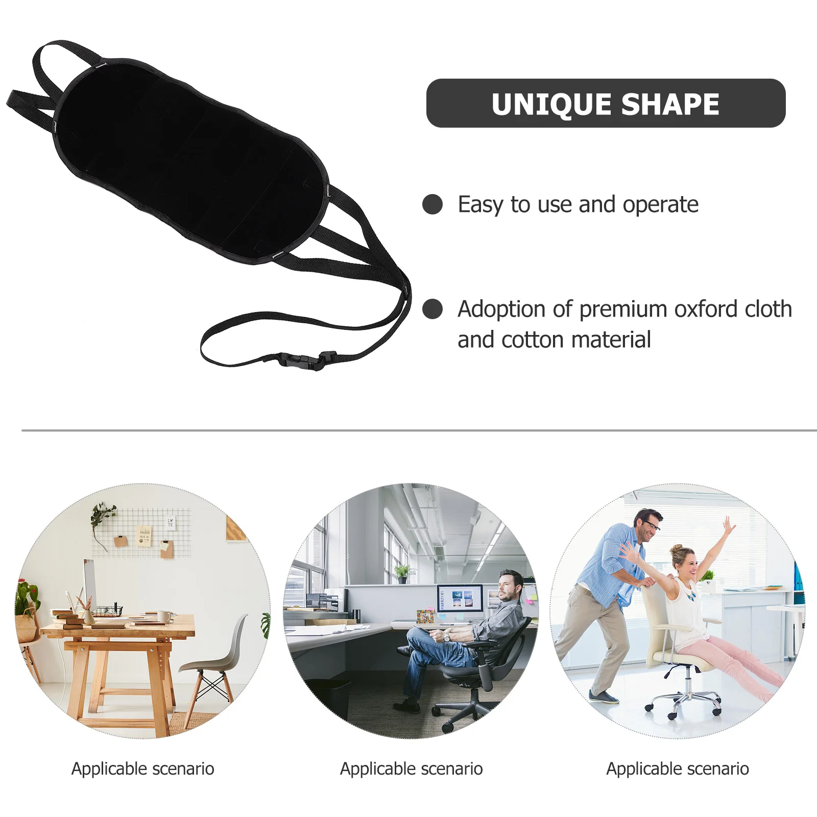 

Comfortable Airplane Foot Rest Hammock Prevent Numb Feet Easy to Install Adjust Height Foot Rest Airplane Footrest