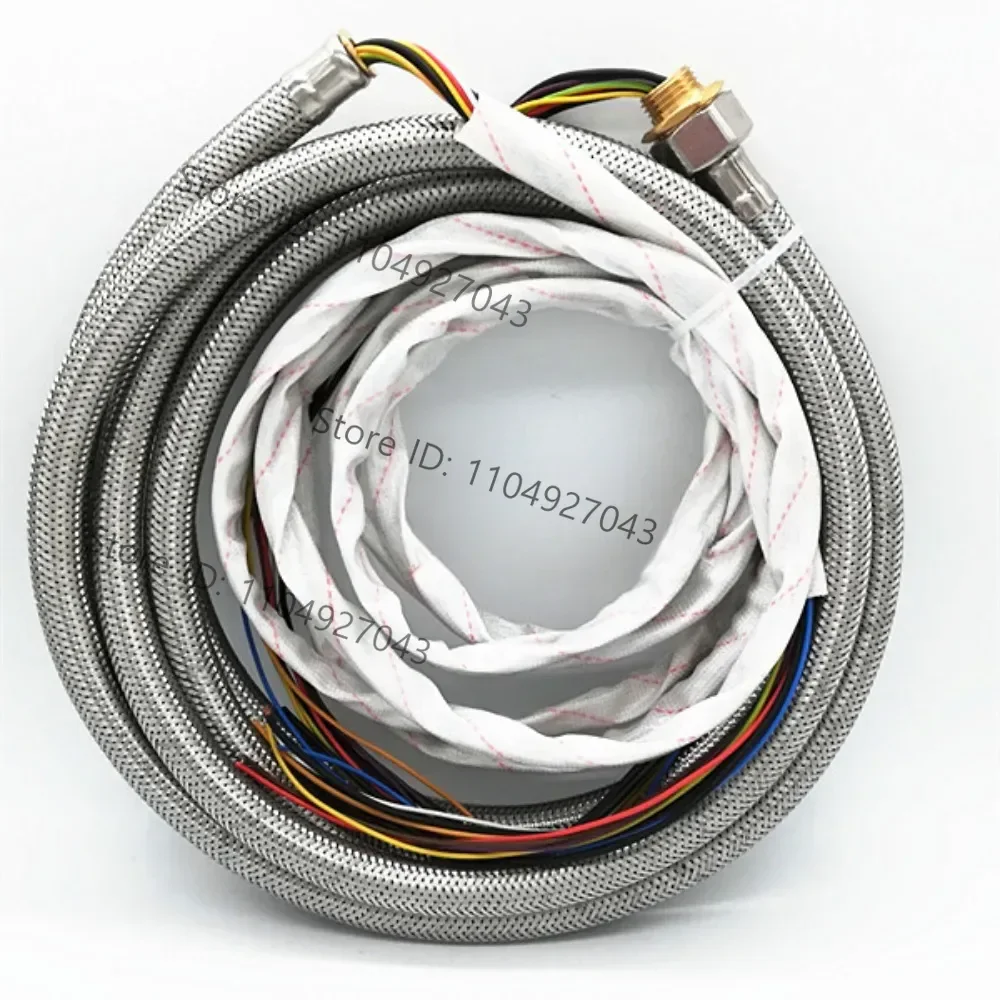 Numerical controlelectric tool holder control line Hongda stainless steel 11-core metal mesh cableSanhe Wenchang toolholder line