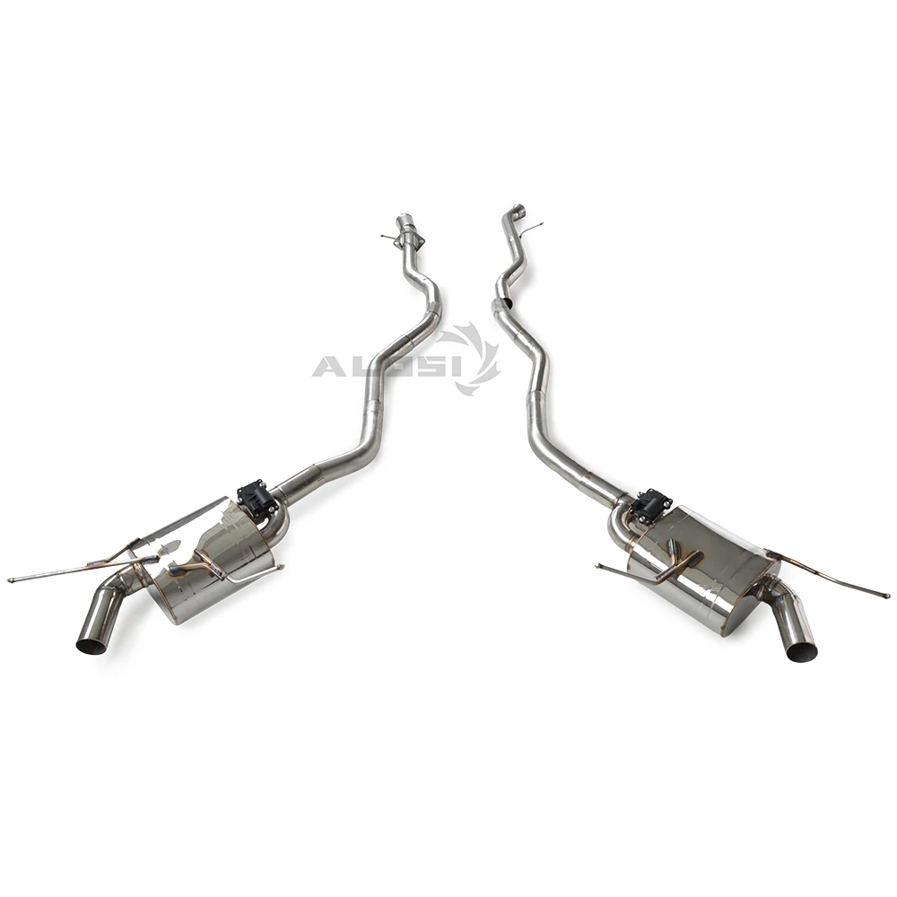 

Выхлопная система Valvetronic для Mercedes-Benz ML63 AMG 6.2 W164 2005-2010, нержавеющая сталь, Catback, спортивный звук