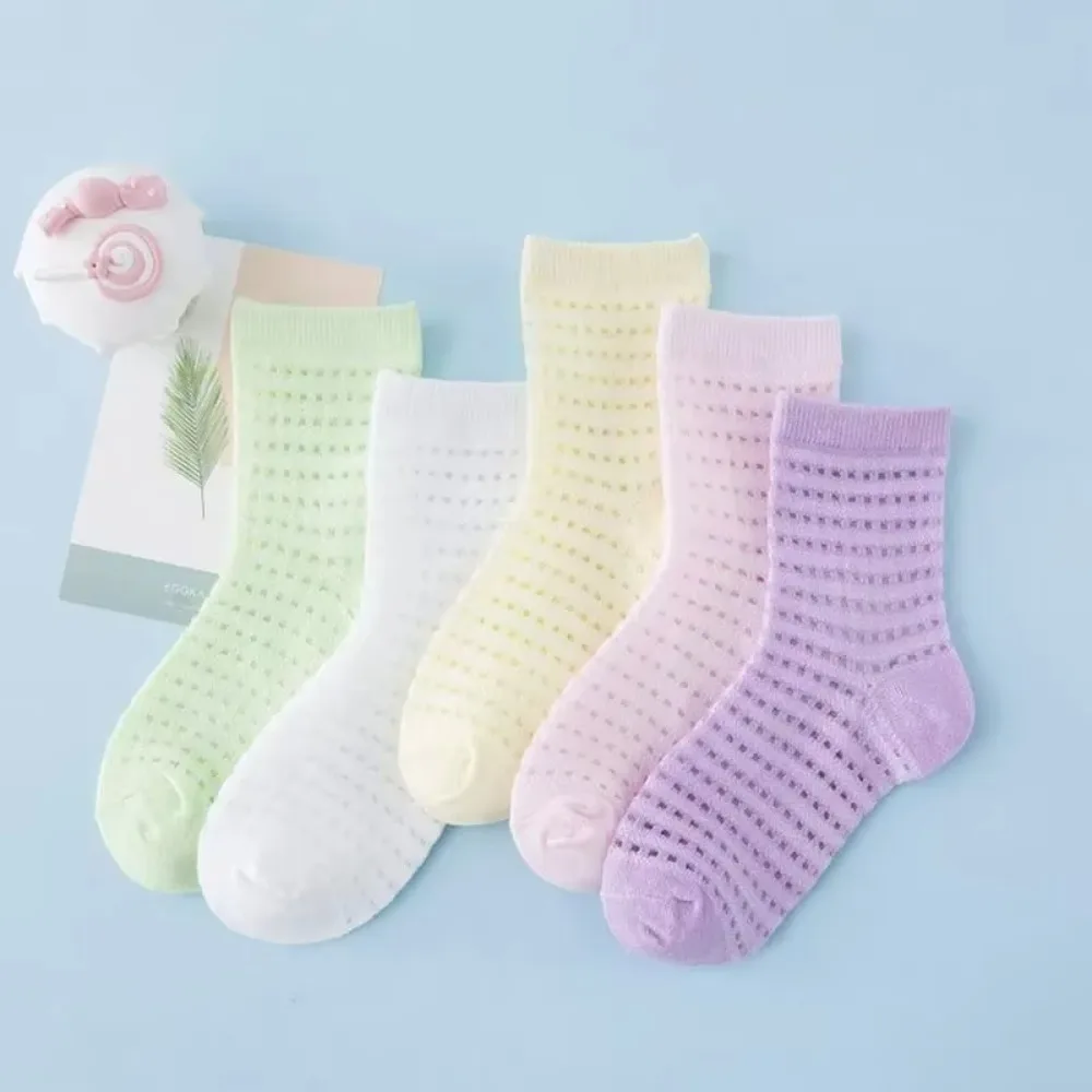 

5Pair/Lot 2-4Y Summer Baby Socks Cute Toddler Socks Children Boys Girls Ankle Socks Kid Cotton Sock for Baby Foot Length 13-15cm