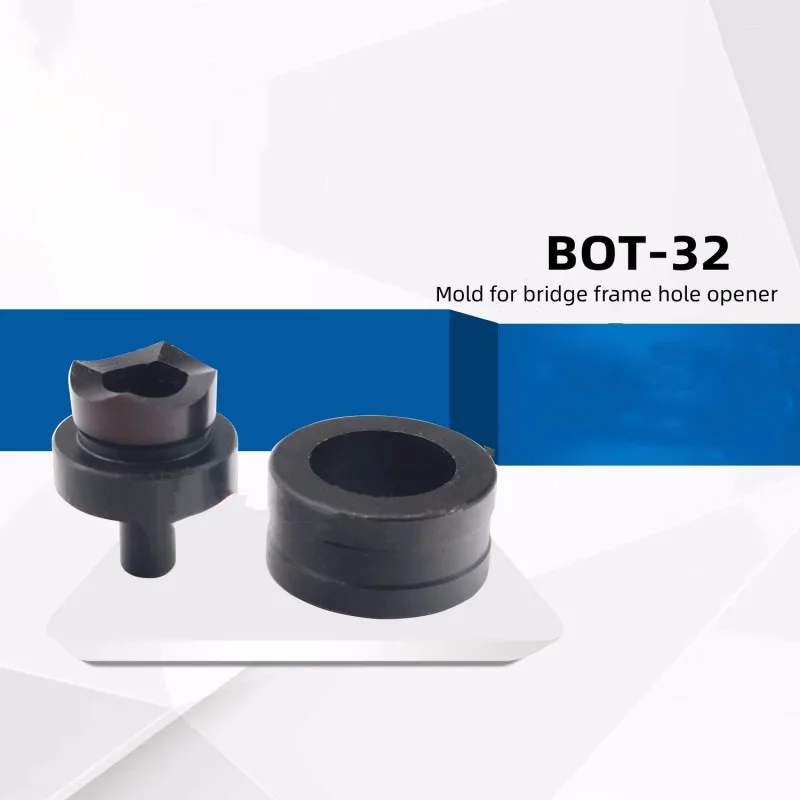 BOT-32F Die Mold Hydraulic Drilling Machine Bridge Frame Hole Opener Wire Trough Distribution Cabinet Box  Wire Pipe Mold